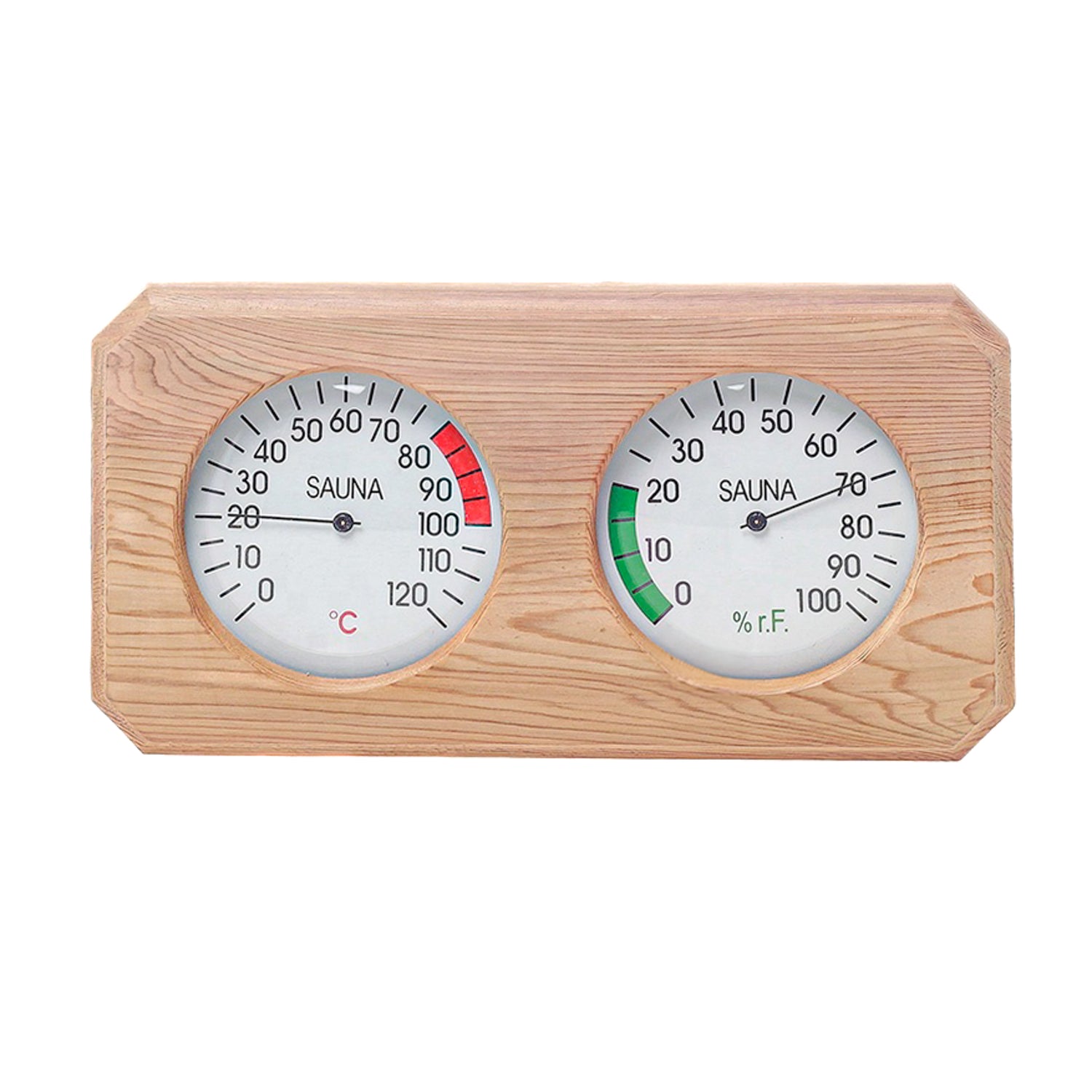 Thermomètre et Hygromètre en cèdre