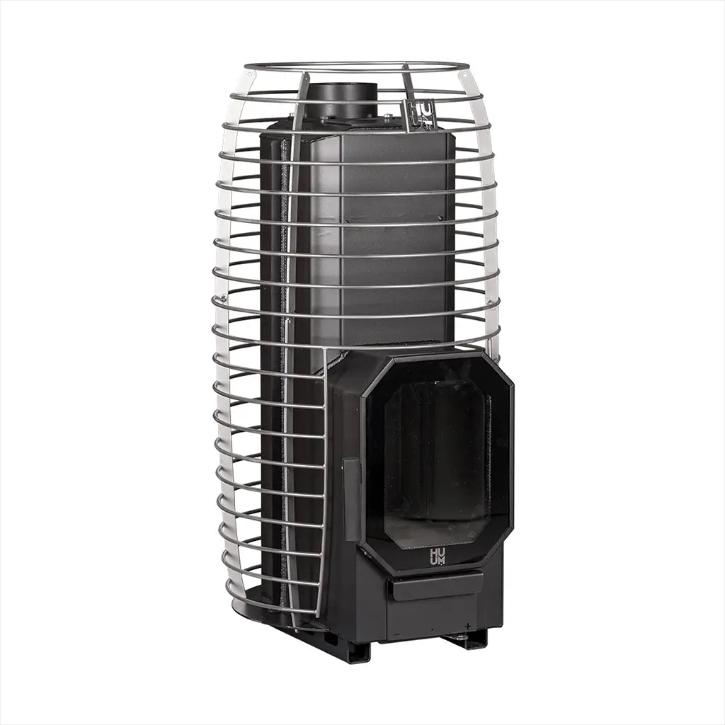 HUUM Hive Wood Flow MINI avec kit de cheminée complet (certifié)