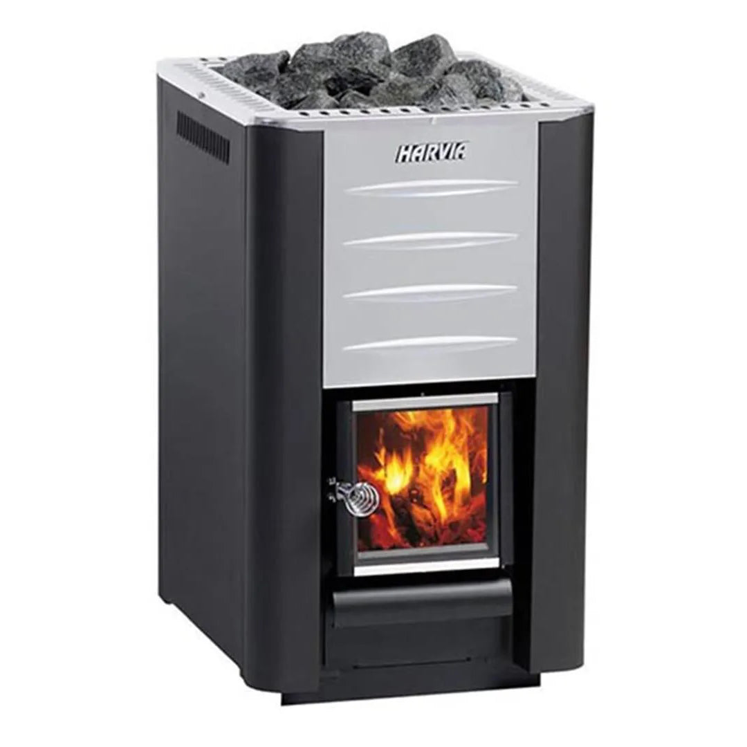 Harvia Pro 20 with complete chimney kit (Certified)