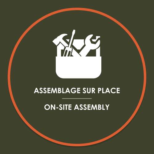Assemblage sur place