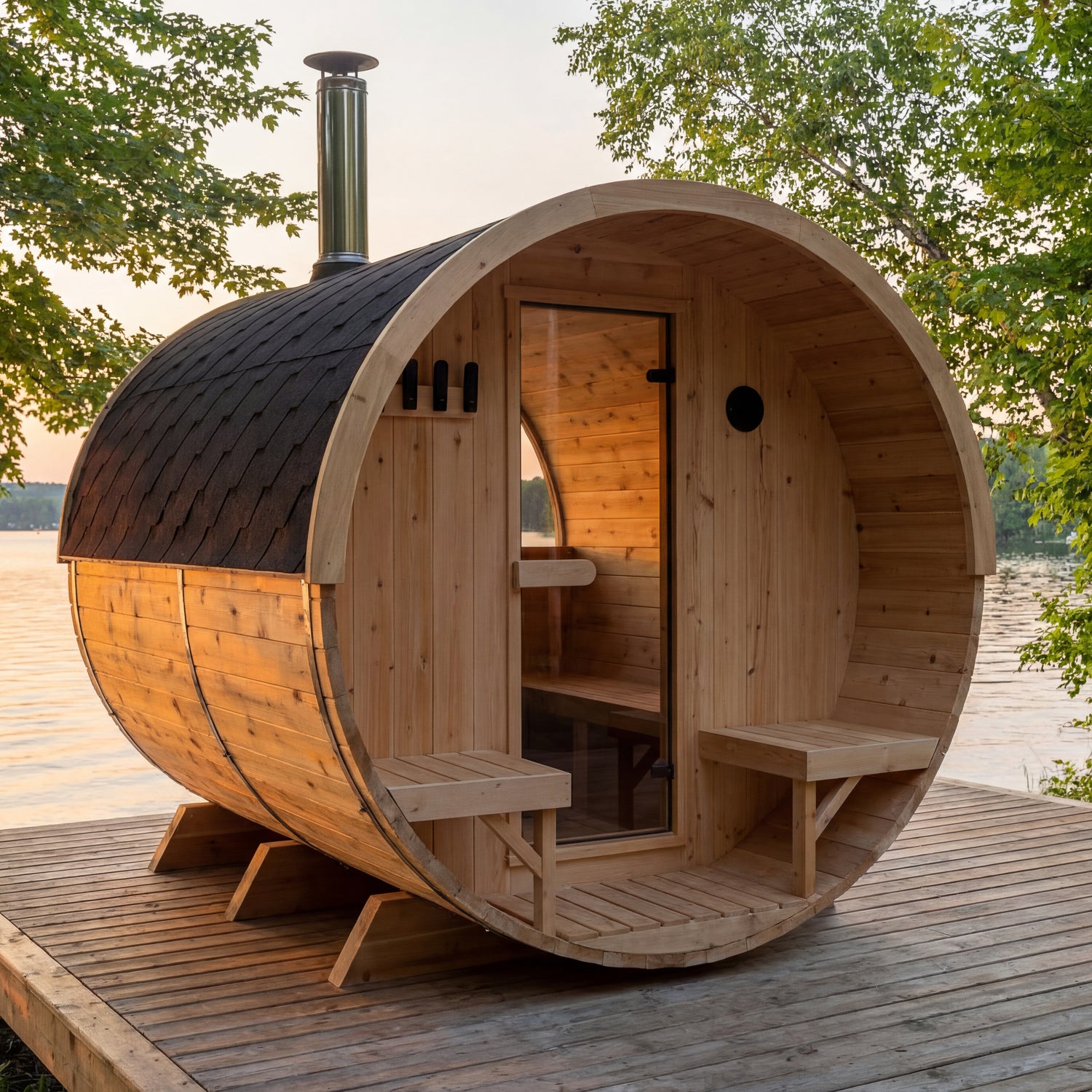 Barrel Sauna N62°