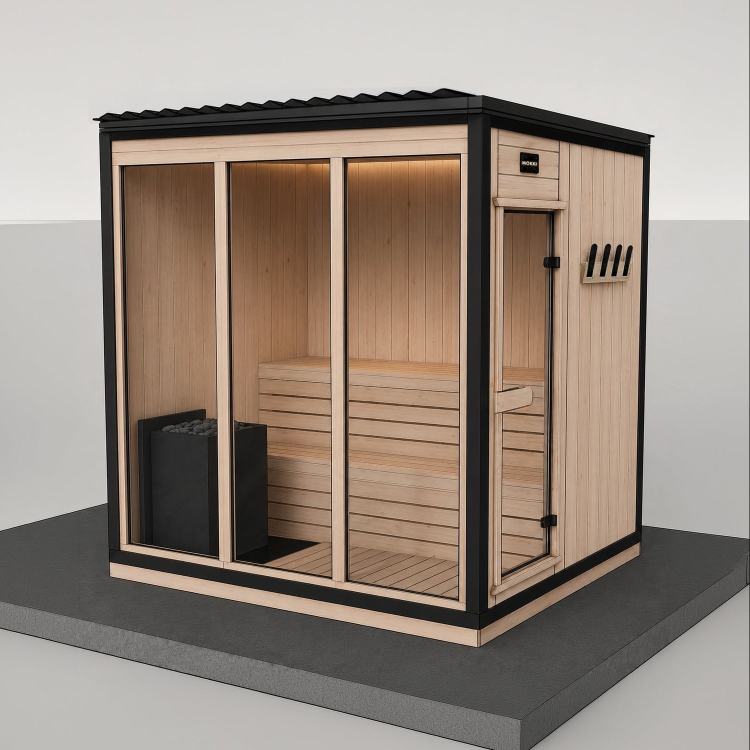 Sauna rectangle MÖKKI KOTA 9