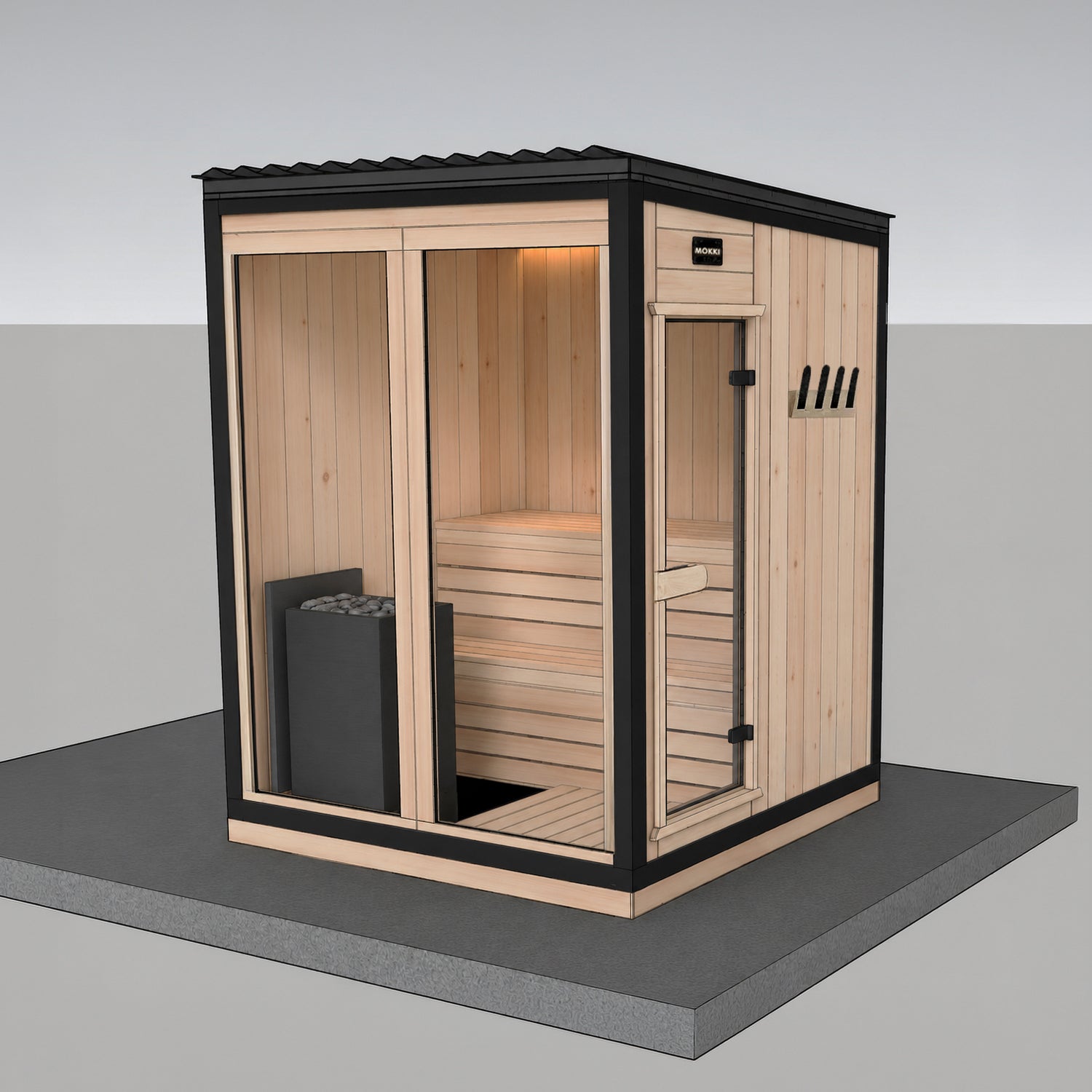 Sauna rectangle MÖKKI KOTA 6