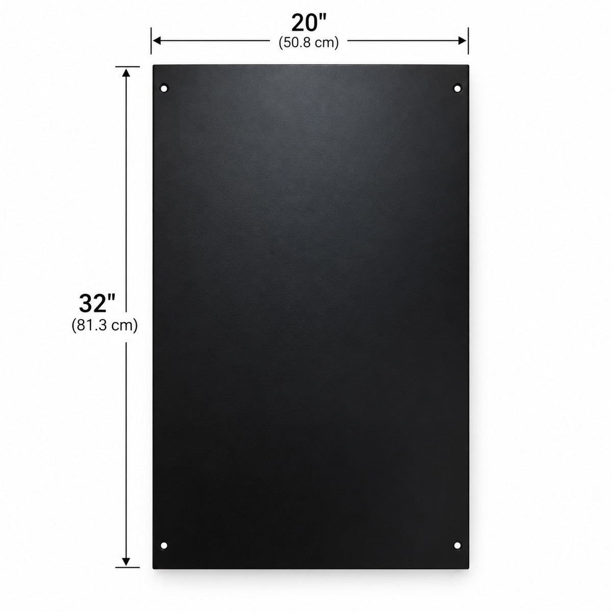 Plaque de protection murale pour Sauna - 32" x 20"