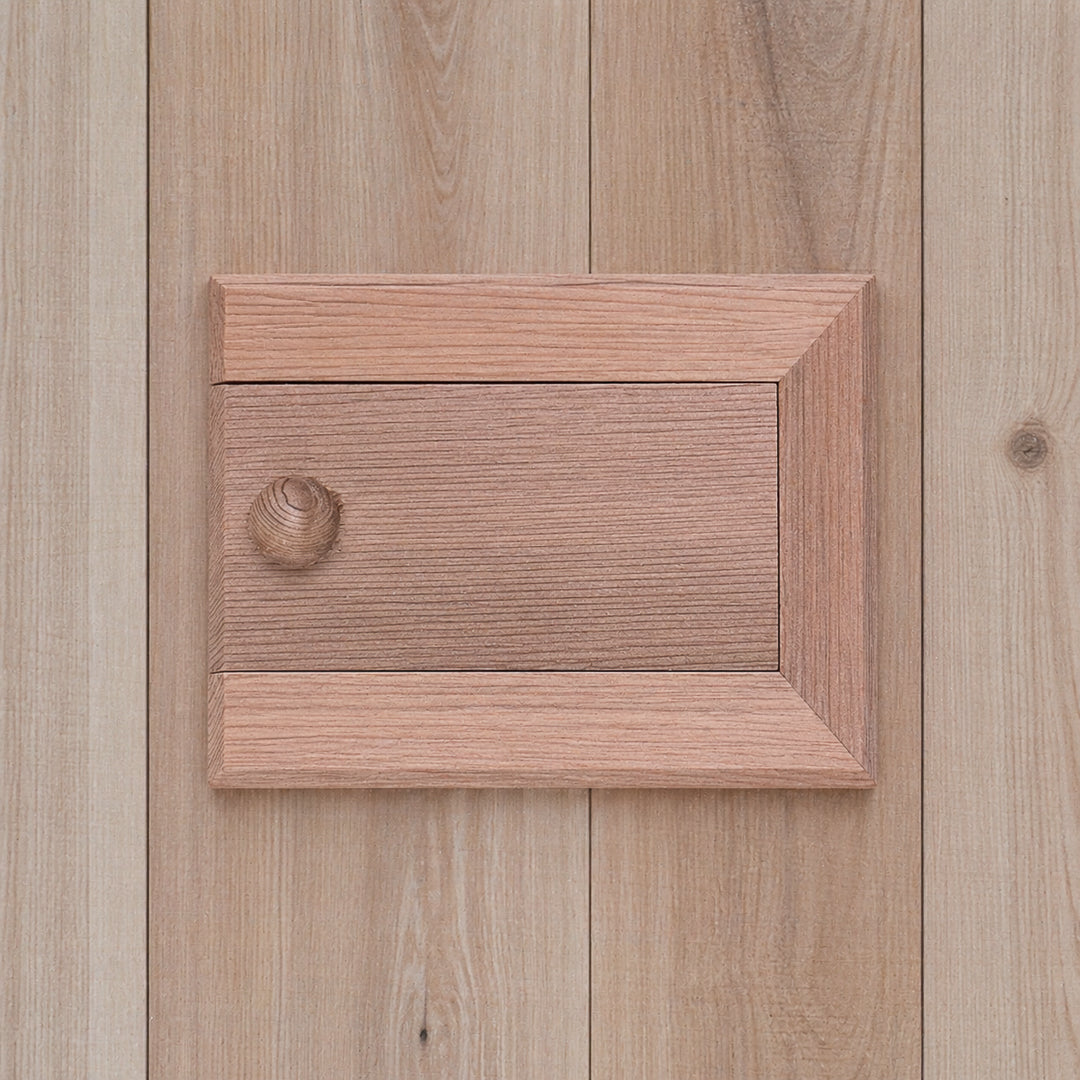 Cedar Vent for Sauna - 6" x 4"
